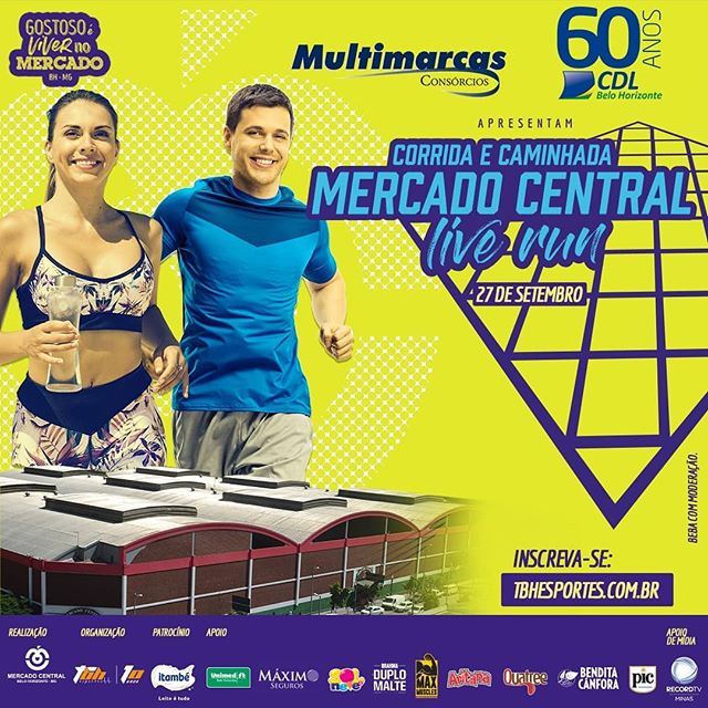Corrida e Caminhada Mercado Central Live Run