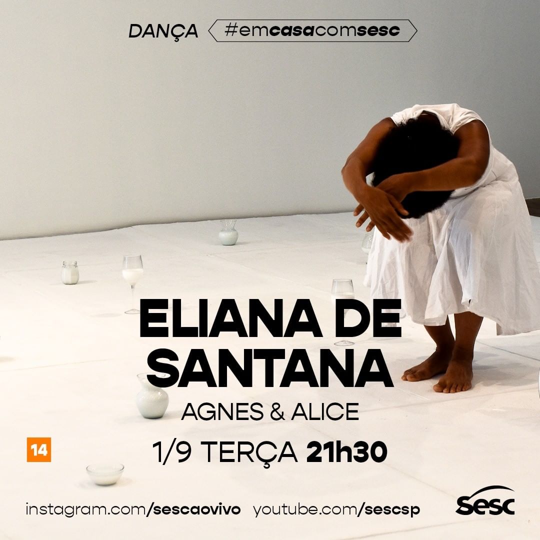 Live: Agnes & Alice - Eliana de Santana #EmCasaComSesc