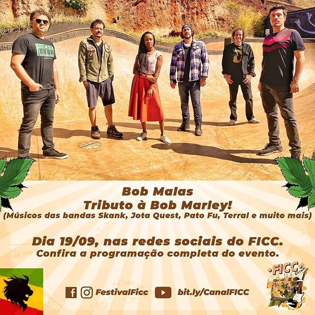 Bob Malas - Tributo à Bob Marley - FICC em casa 