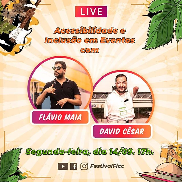 Live: Acessibilidade e inclusão nos eventos - FICC