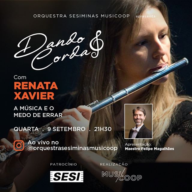 Live: Dando Corda com Renata Xavier - Orquestra Sesiminas Musicoop