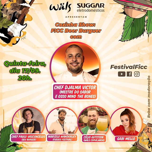 Cozinha show FICC Burger Beer - com Djalma Victor