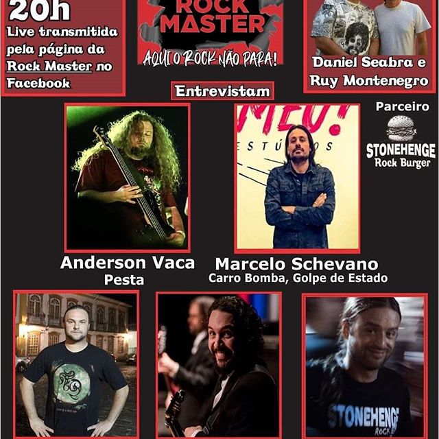 Reprodução/Instagram Live: Rock Master