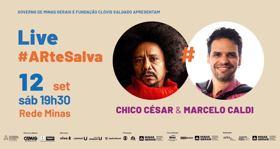 Live: Chico César e Marcelo Caldi - ARteSalva