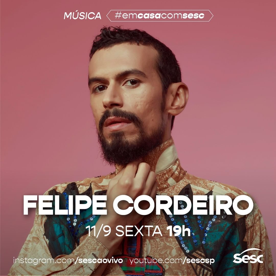 Live: Felipe Cordeiro #EmCasaComSesc