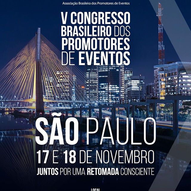 Reprodução/Instagram V Congresso Brasileiro dos Promotores de Eventos