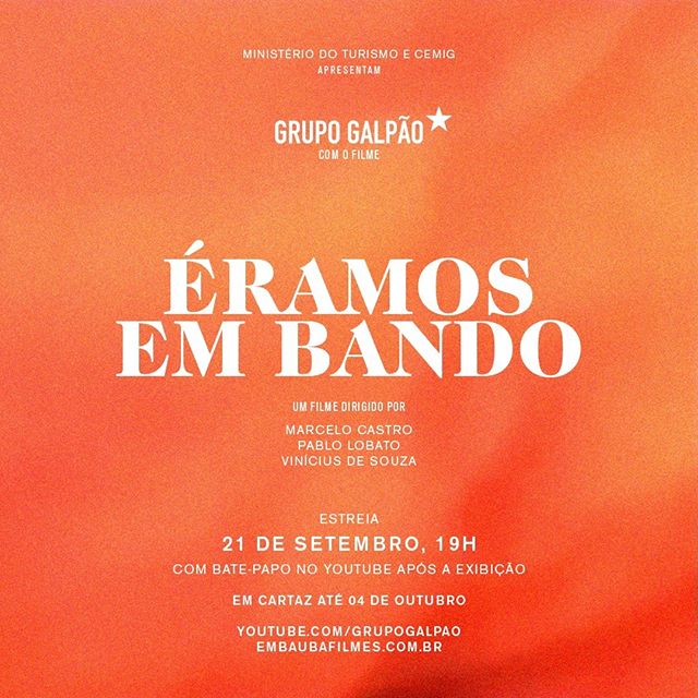 Reprodução/Instagram Filme: "Éramos em bando" Grupo Galpão