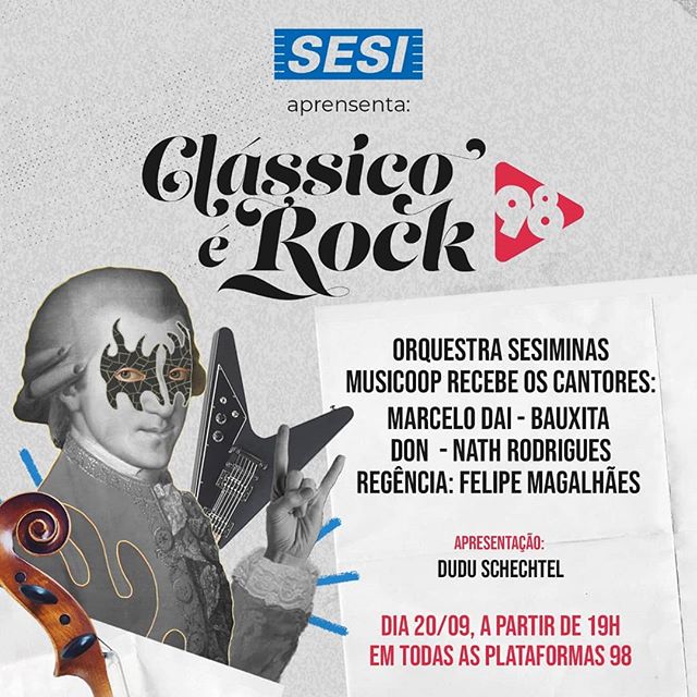Live: "O Clássico é Rock 98" - Orquestra Sesiminas Musicoop
