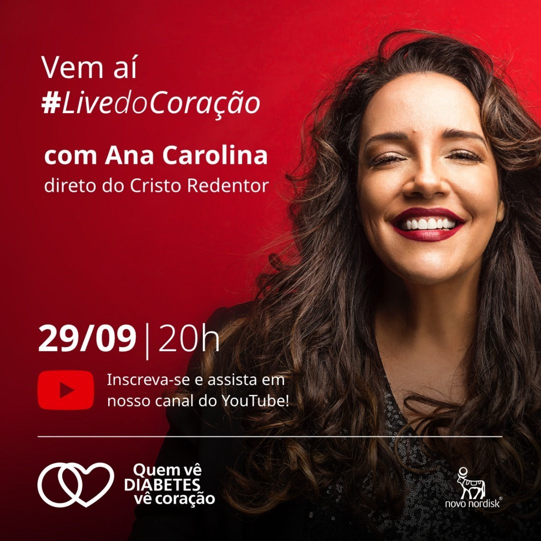 Divulgação/Instagram Live Do Coração com Ana Carolina