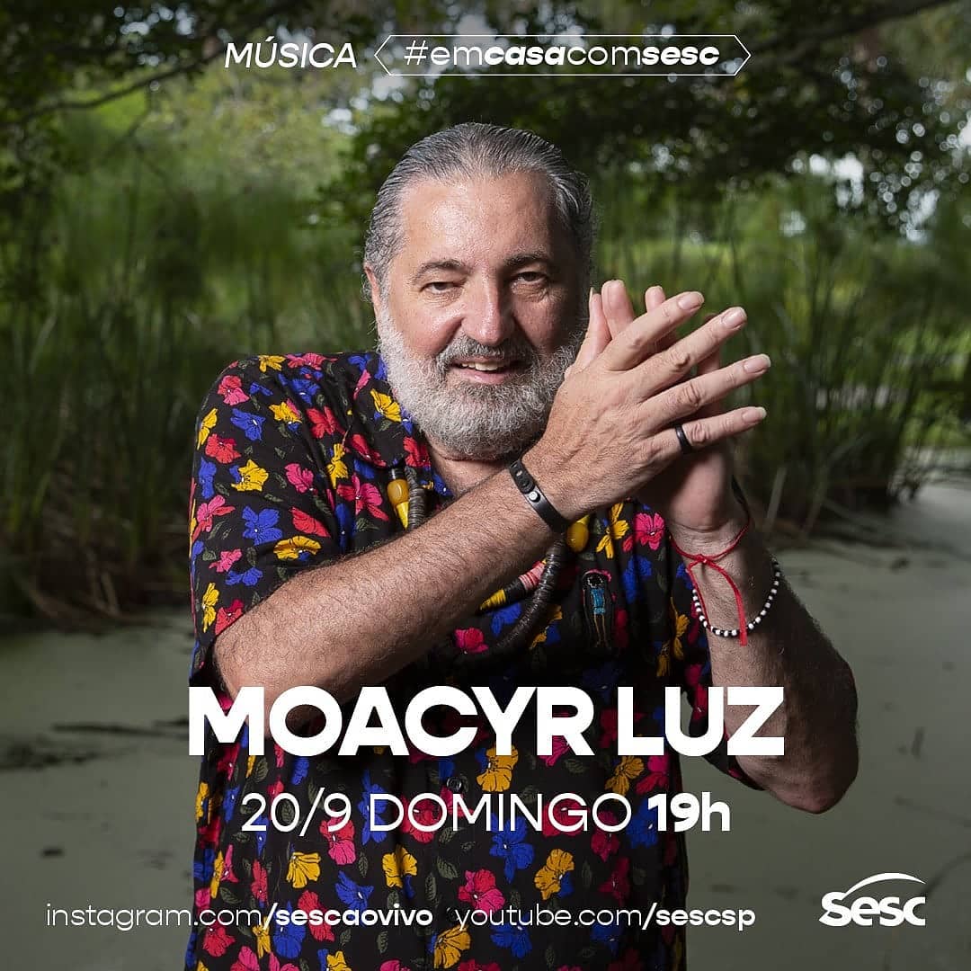 Live: Moacyr Luz #EmCasaComSesc