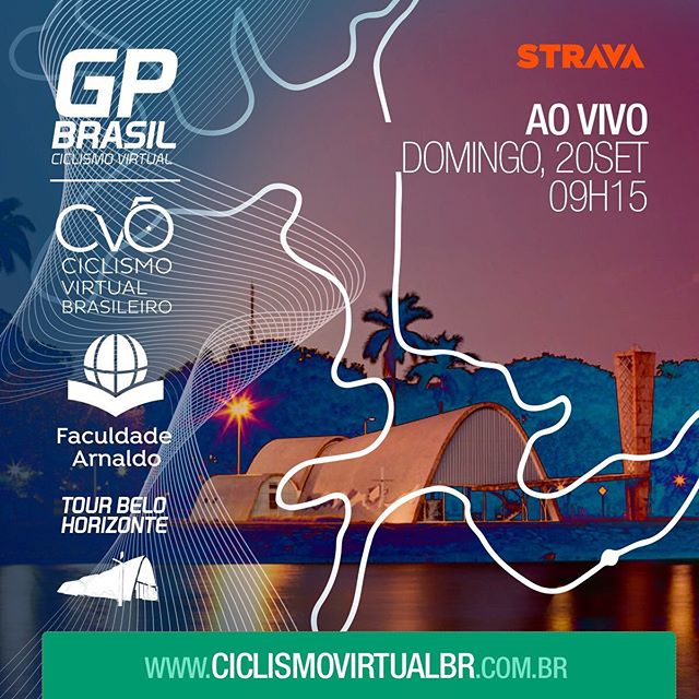  GPBRASIL DE CICLISMO VIRTUAL - Tour Belo Horizonte de Ciclismo Virtual
