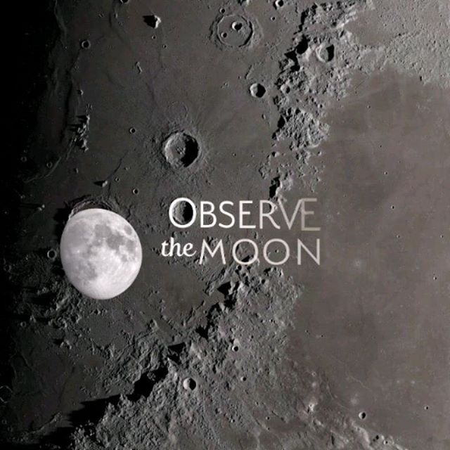 Reprodução/Instagram Noite Internacional de Observação da Lua