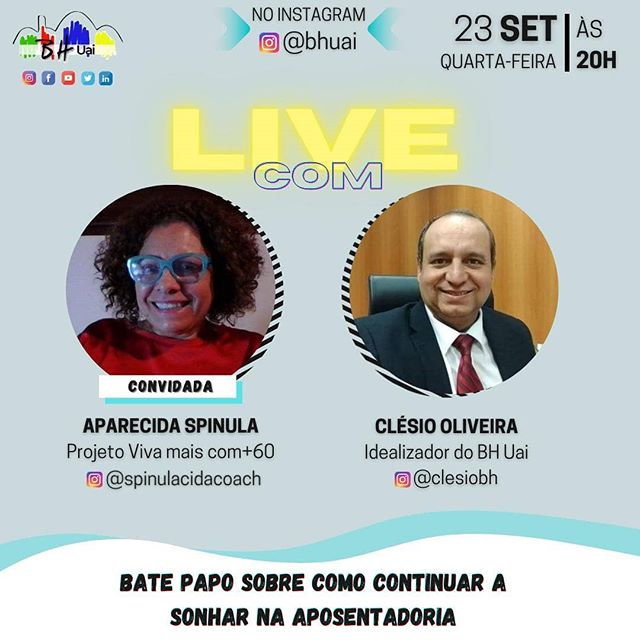 Live - BH Uai convida Aparecida Spinula