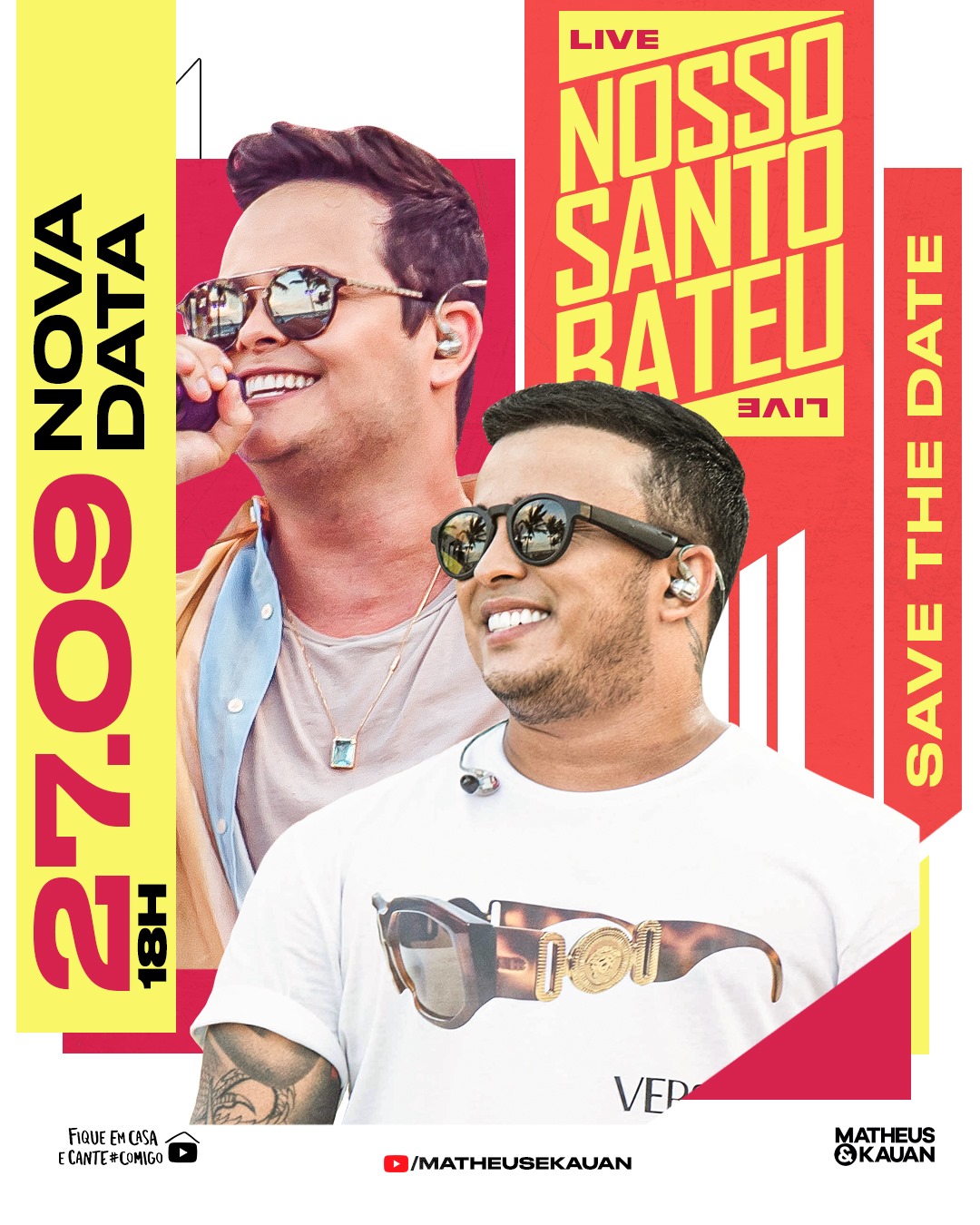LIVE: #NossoSantoBateu - Matheus e Kauan
