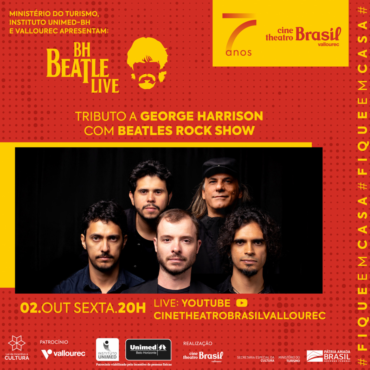 Live: Tributo a George Harrison com Beatles Rock Show
