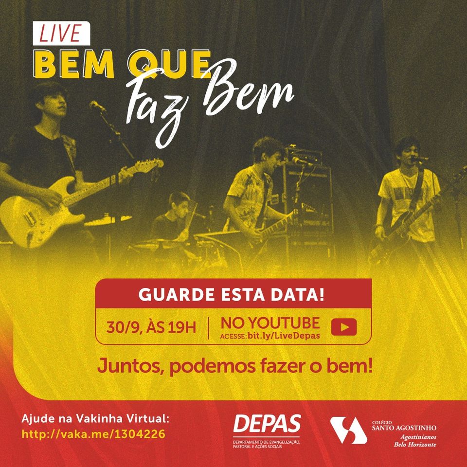 Reprodução/Evento oficial Live: Bem que faz Bem | Banda Fulgaz