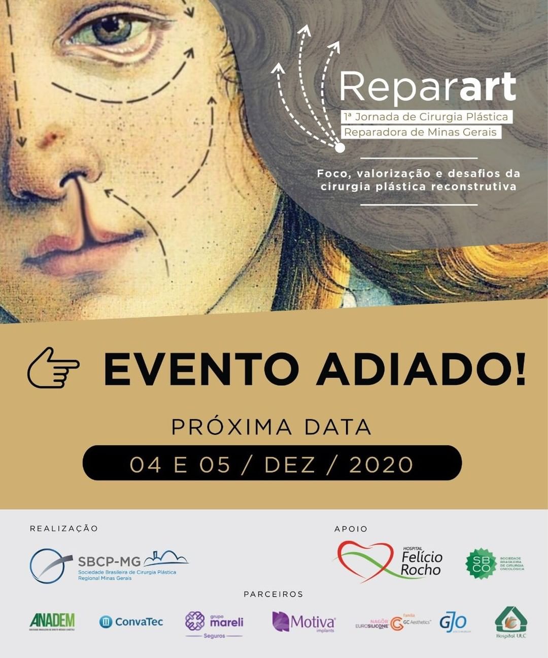  REPARART – 1ª Jornada Mineira de Cirurgia Plástica Reparadora
