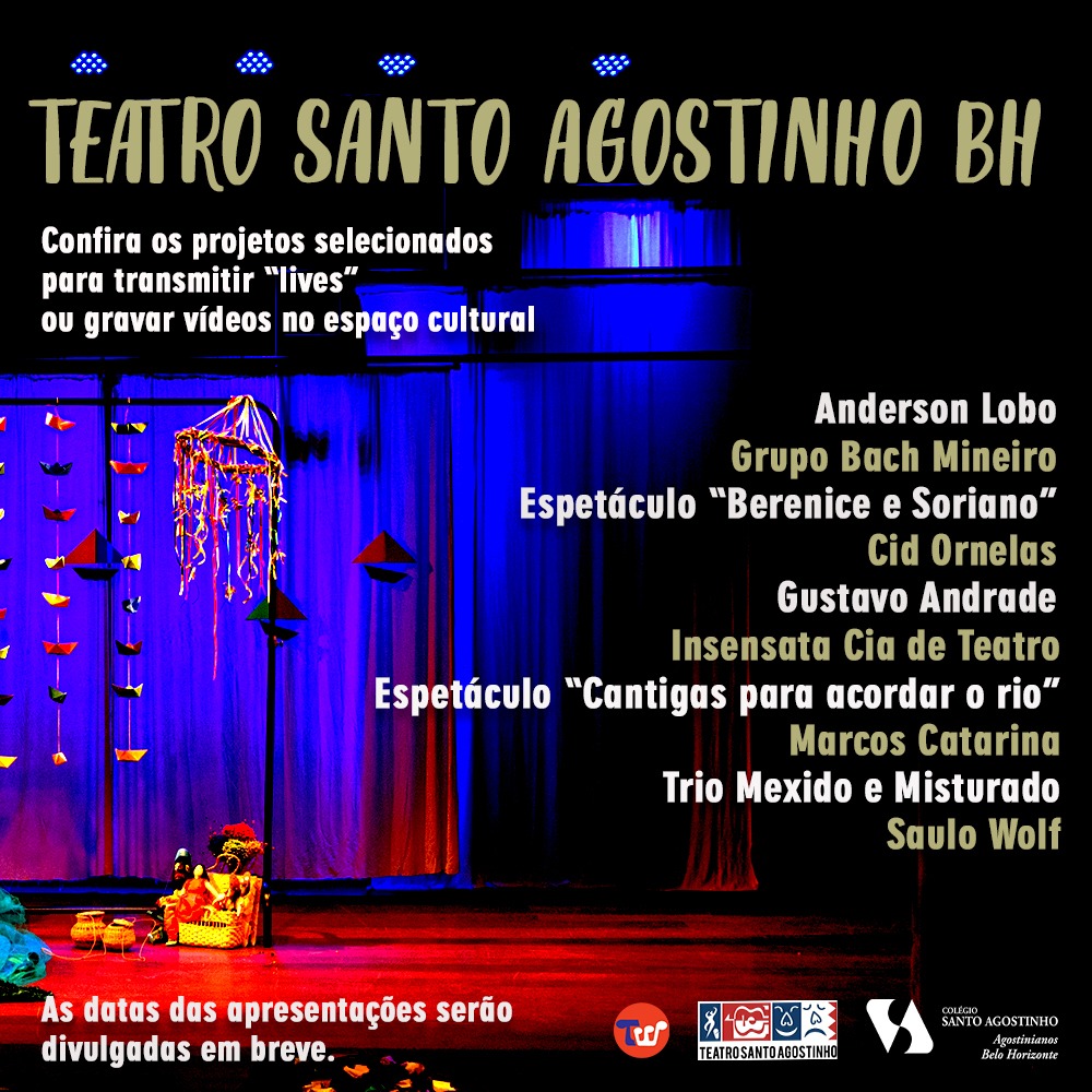 Reprodução/Instagram Lives - Teatro Santo Agostinho BH