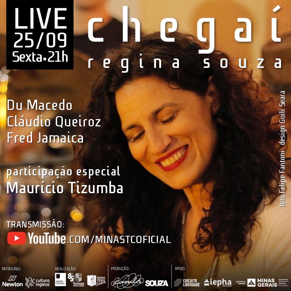 Reprodução/Evento oficial Live : Chegaí com Regina Sousa