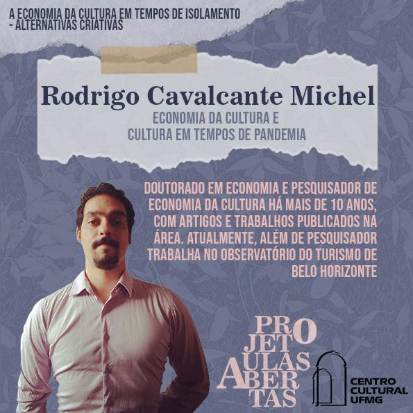 Projeto Aulas Abertas #13 - "Economia da Cultura em tempos de Pandemia"