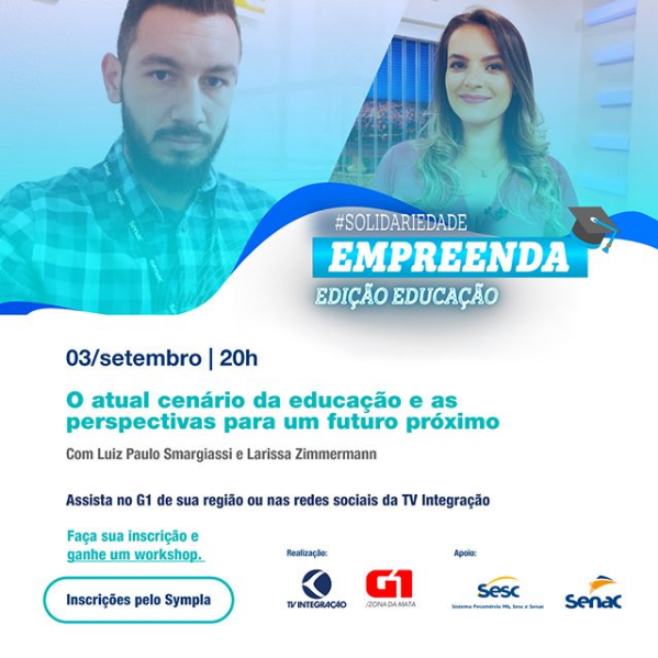 Reprodução/Instagram Live: O atual cenário da educação e as perspectivas para um futuro próximo