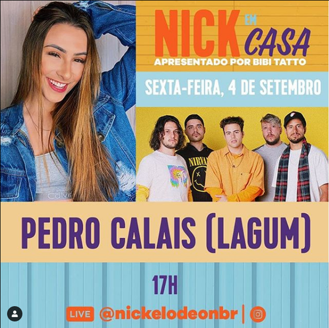 Live: Pedro Calais (Lagum) - Nick em Casa