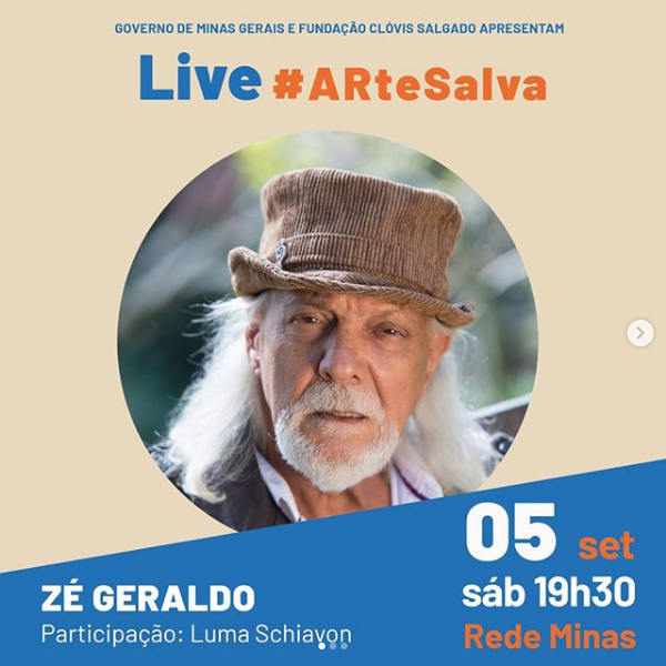 Live: Zé Geraldo no ARte Salva
