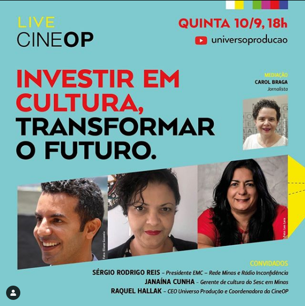 Live CineOP: Investir em Cultura - transformar o futuro