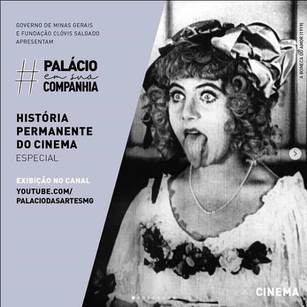 Reprodução/Instagram História Permanente do Cinema Especial - Setembro