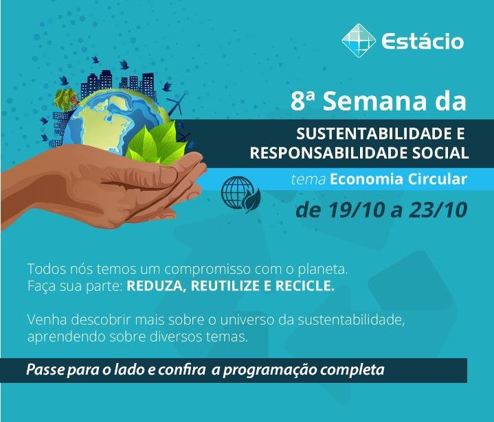 8ª Semana de Sustentabilidade e Responsabilidade Social - Online