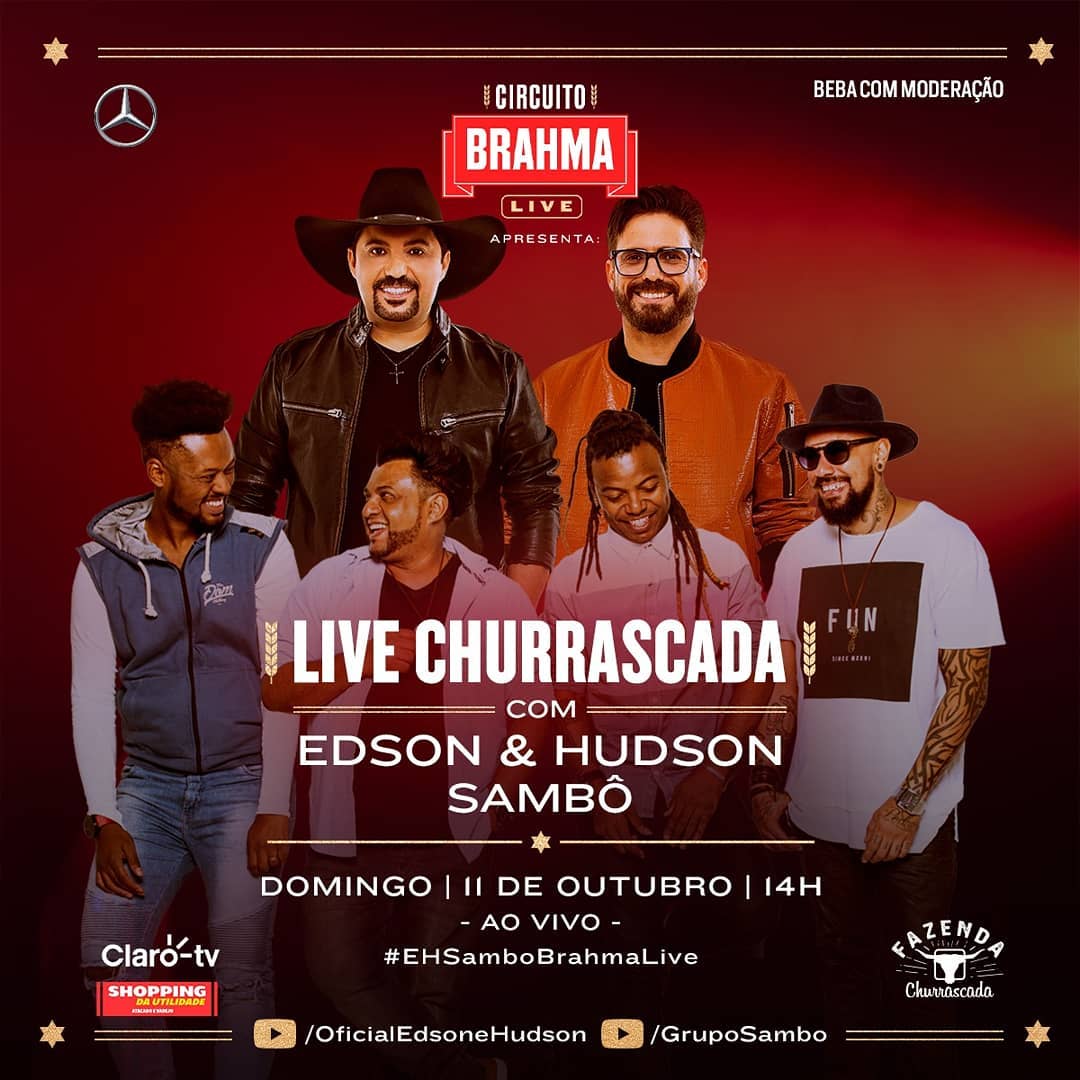 Live: Churrascada - Edson & Hudson e Sambô