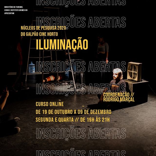 Reprodução/Instagram Curso online: Núcleo de Pesquisa em Iluminação - Galpão Cine Horto