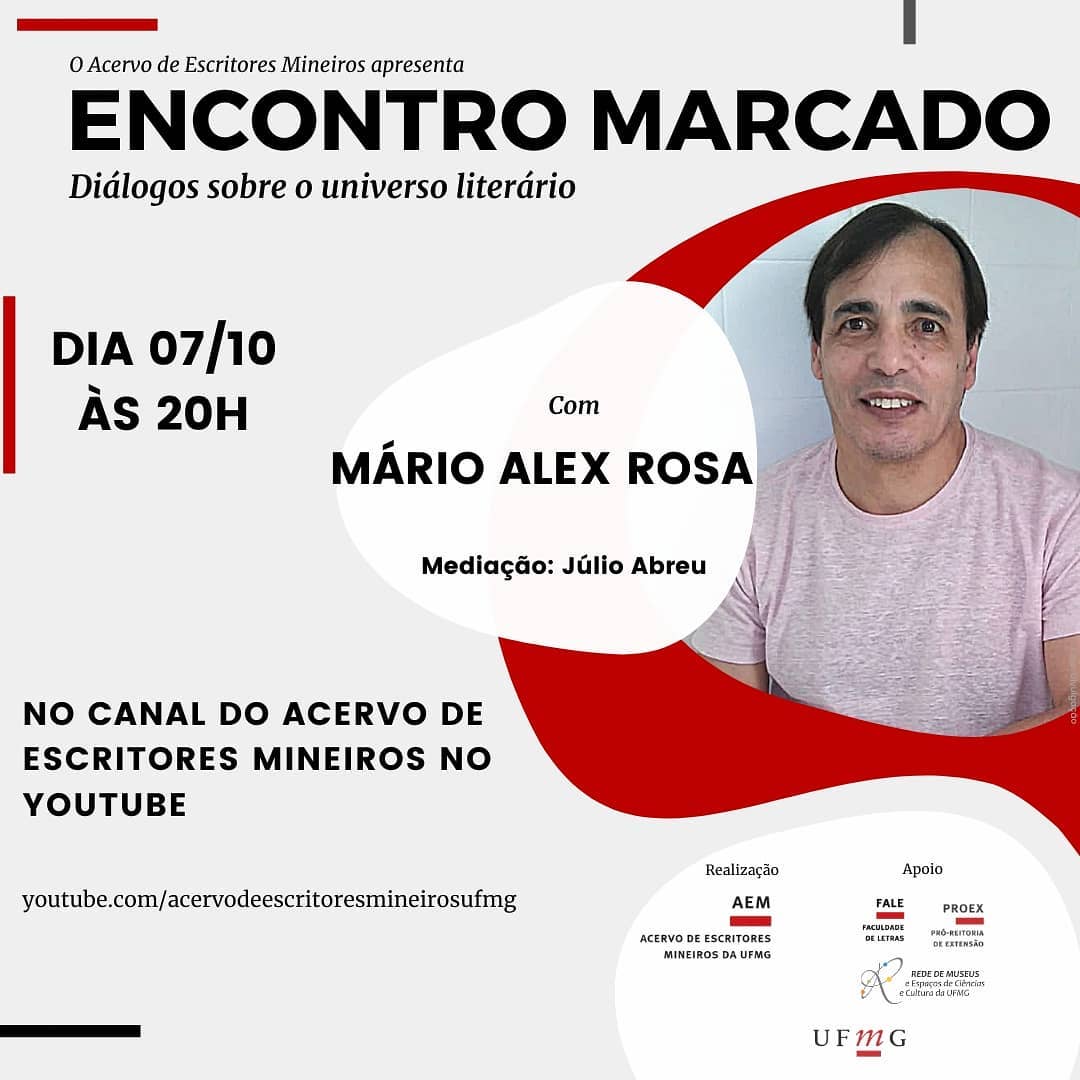 Encontro Marcado - Diálogos sobre o universo literário com Mário Alex Rosa