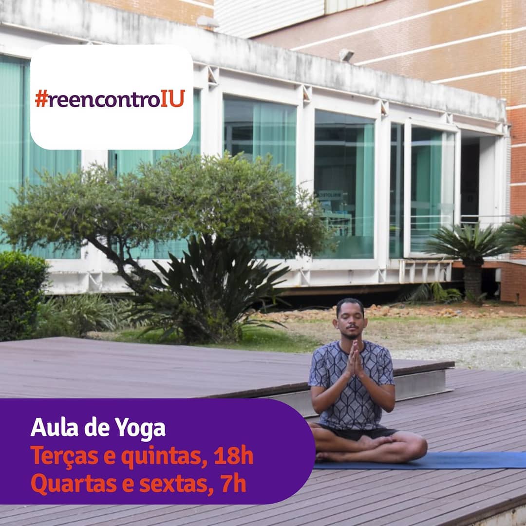 Reprodução/Instagram Live Yoga - Instituto Usiminas