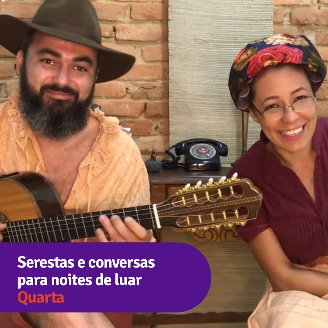 Reprodução/Instagram Serestas e Conversas para noites de Luar - Instituto Usiminas