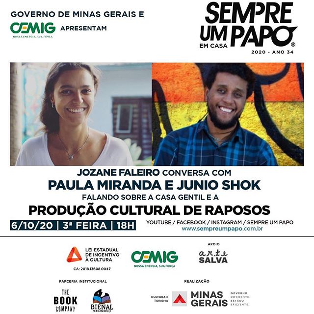 #SempreUmPapoEmCasa fala sobre a Casa de Gentil – Culturas e Convívios, de Raposos