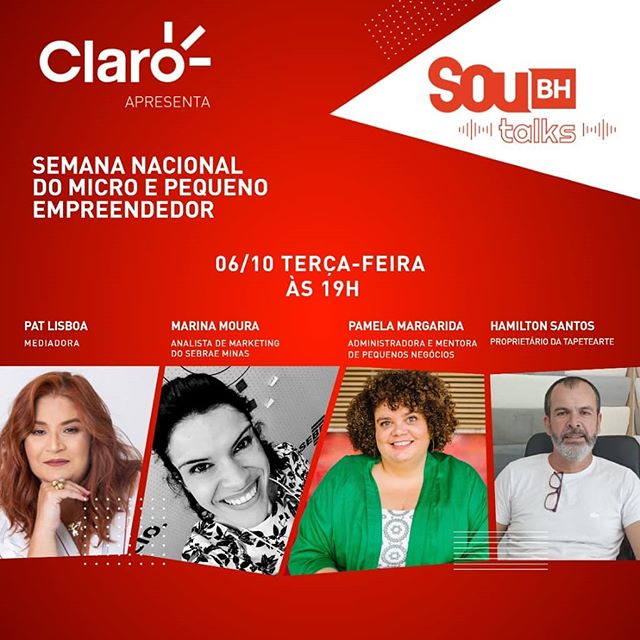  Sou BH Talks - Semana Nacional do Micro e pequeno Empreendendor