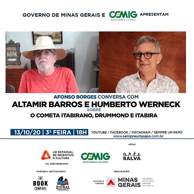 #SempreUmPapoEmCasa com Altamir Barros e Humberto Werneck