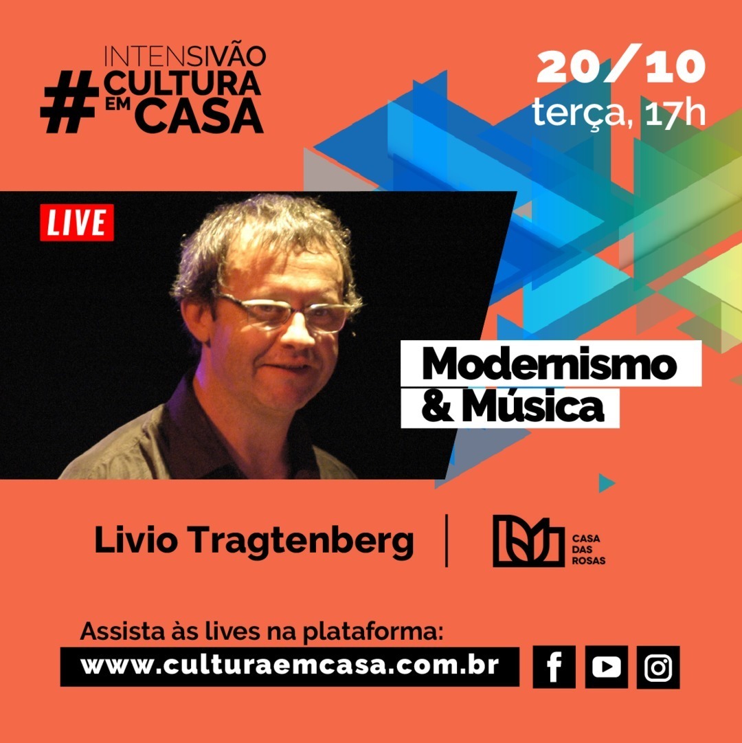 Live: Livio Tragtenberg - #IntensivãoCulturaEmCasa