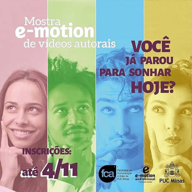 Mostra E-motion de Vídeos Autorais - PUC Minas