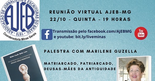 Palestra Online: Matriarcado, Patriarcado, Deusas-Mães da Antiguidade com Marilne Guzella