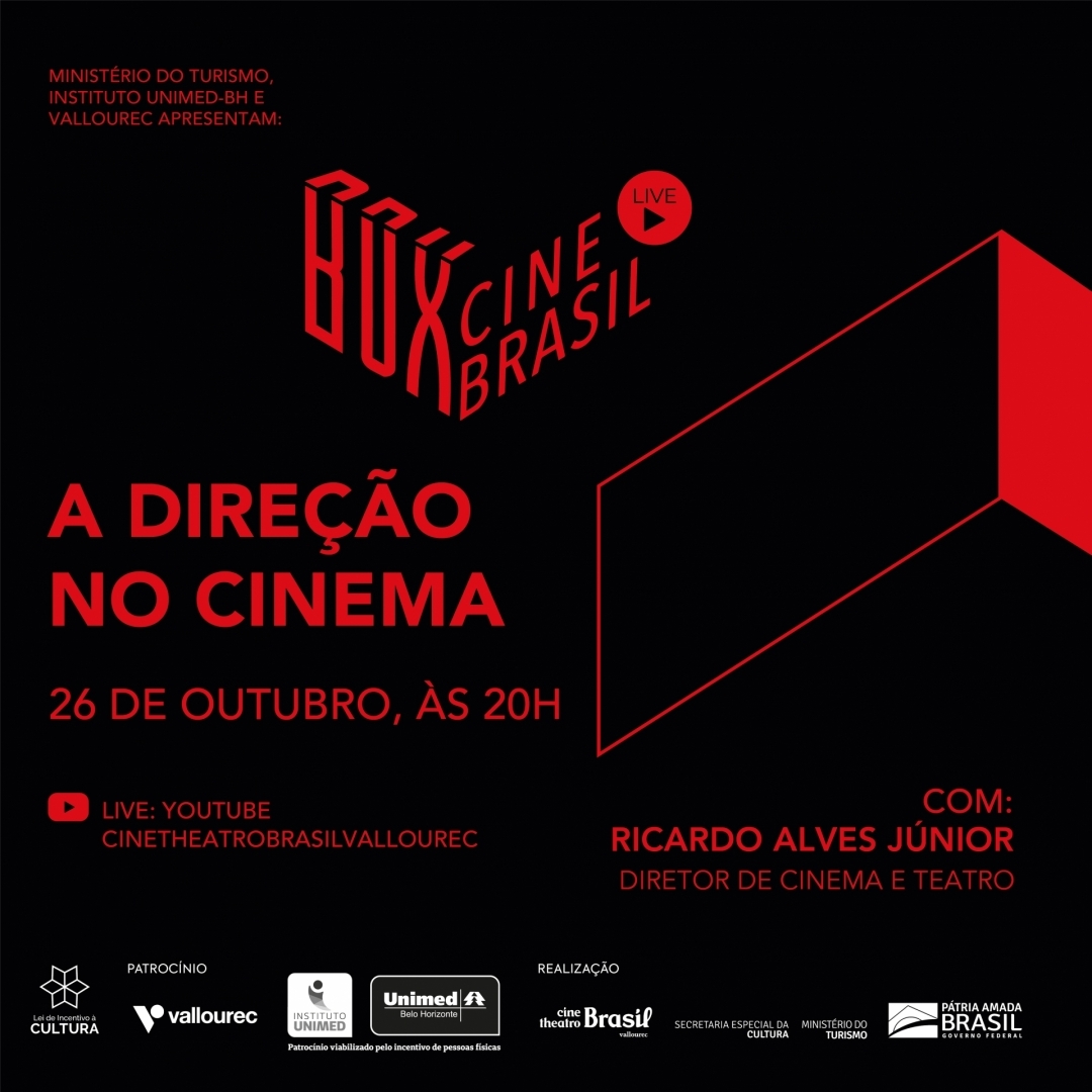 Live: A direção no cinema - Box Cine Brasil 