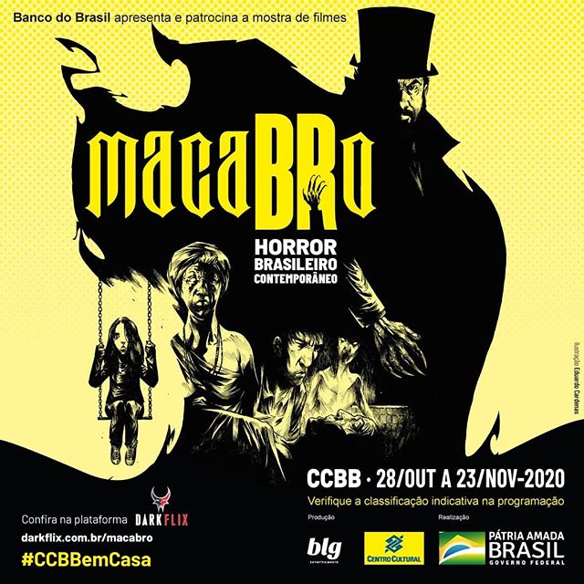 Reprodução/Instagram MacaBRo "Horror Brasileiro Contemporâneo" - CCBB