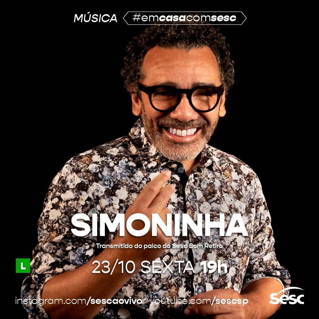 Live: Simoninha #EmCasaComSesc