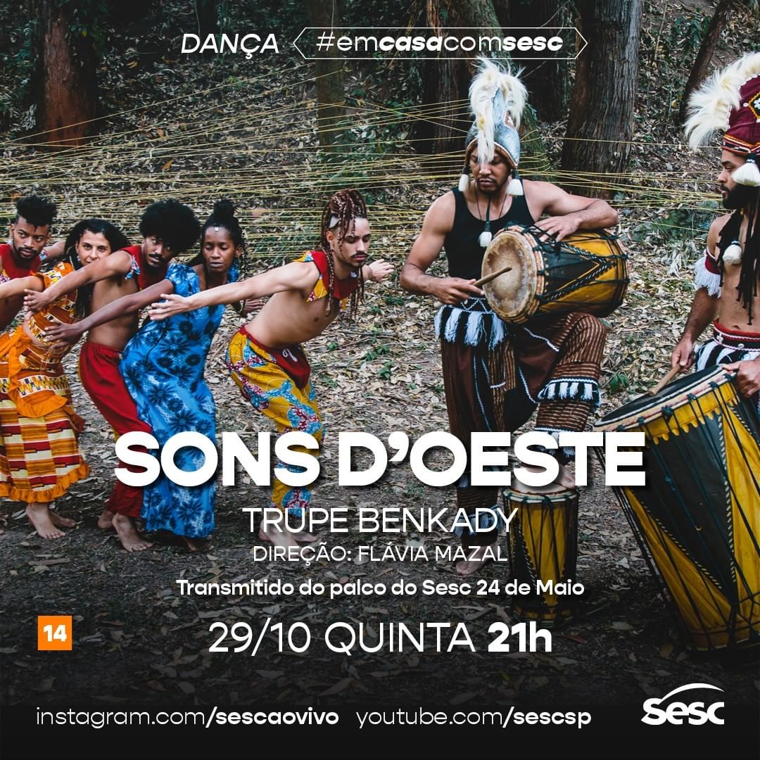 Live: Sons d'Oeste com Trupe Benkady #EmCasaComSesc