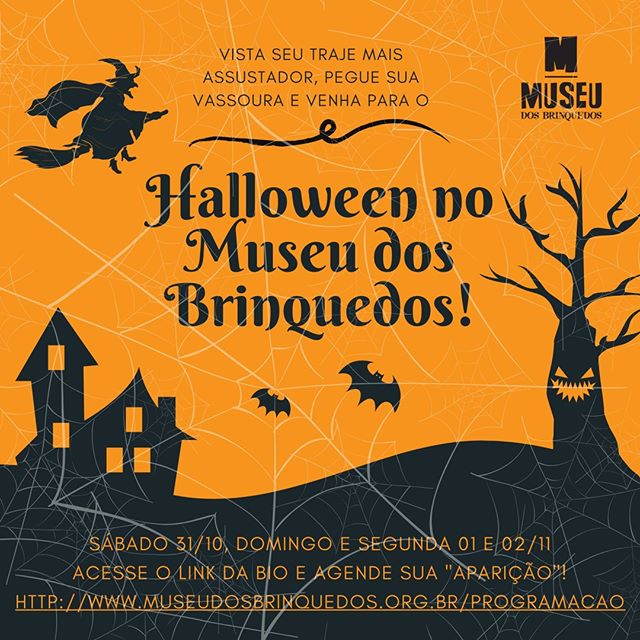 Reprodução/Instagram Halloween no Museu dos Brinquedos