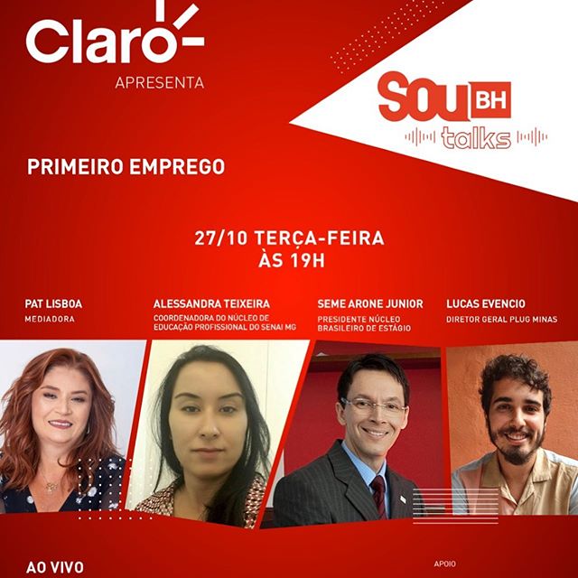 Sou BH Talks - Primeiro emprego