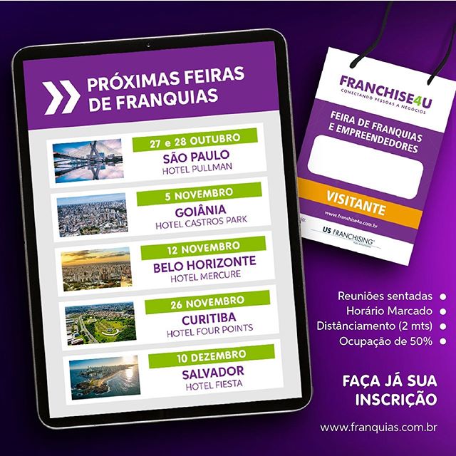 Feira de Franquias franchise4u - Edição Belo Horizonte