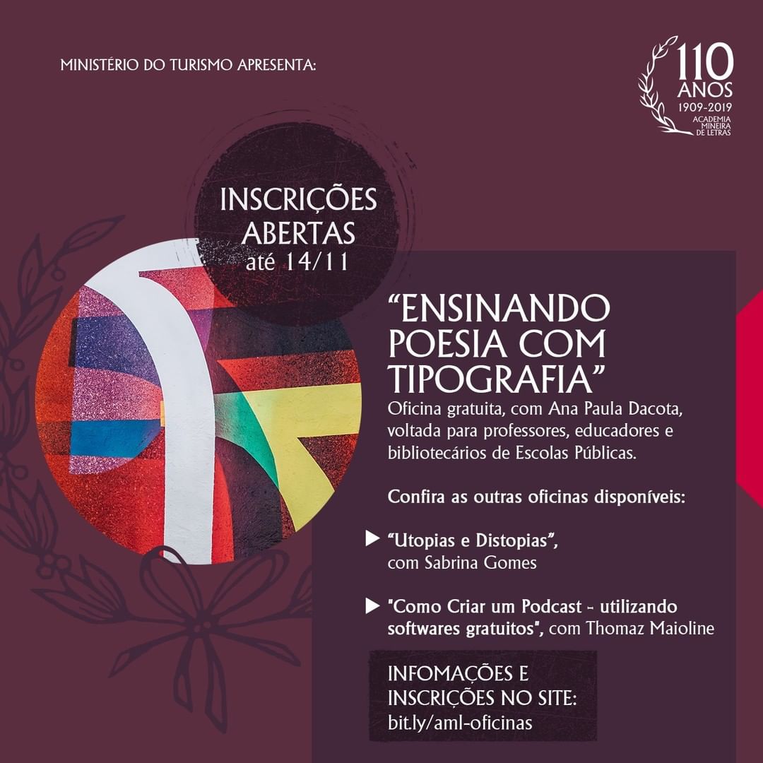 Oficinas de formação da Academia Mineira de Letras