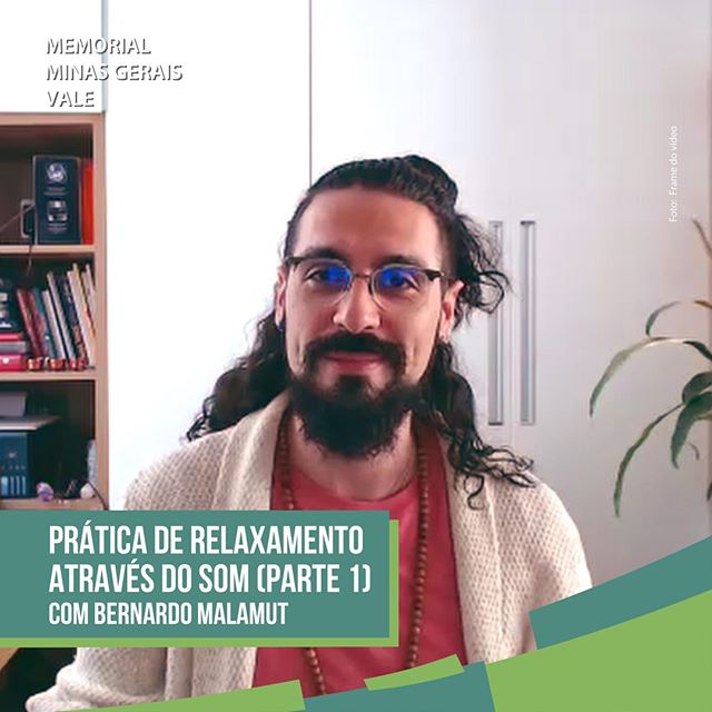 Prática de relaxamento - Projeto “Sensações Memoráveis” Memorial Vale